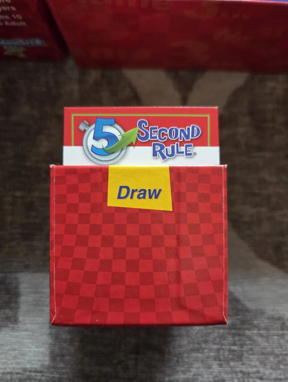 5 Second Rule Game - Simple Questions Card Game for Family Fun